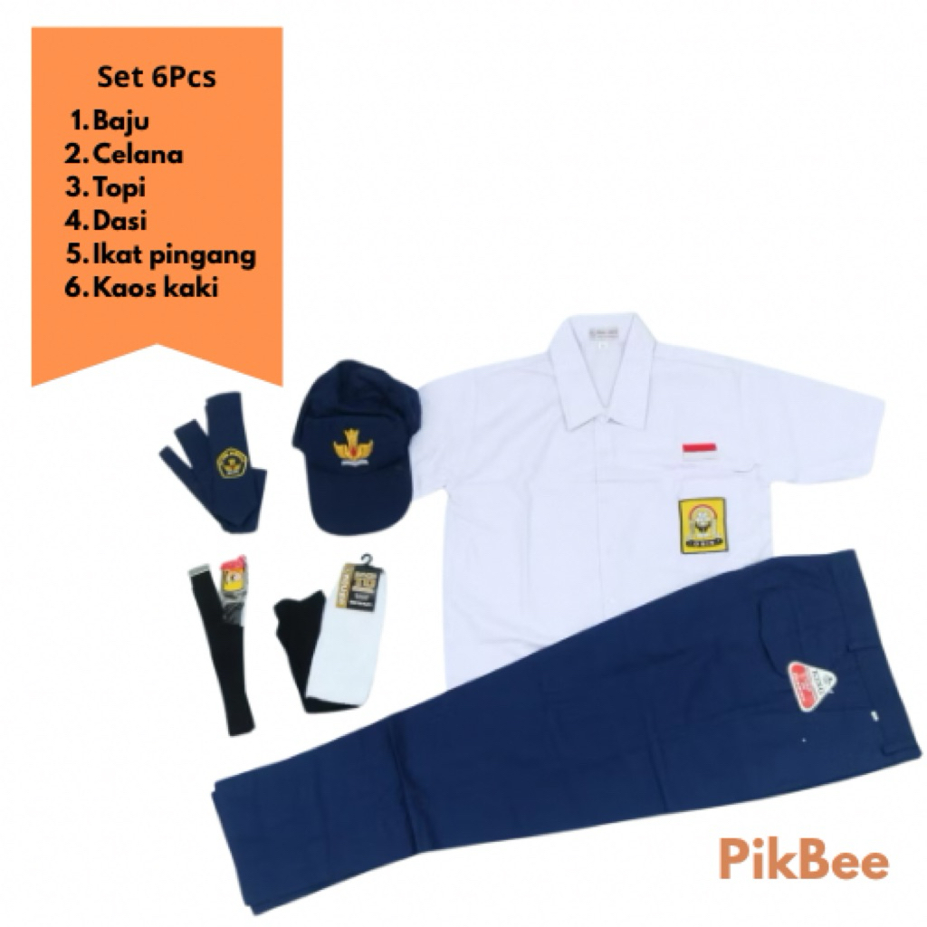 Seragam Sekolah Anak Laki-Laki Smp Lengan Pendek