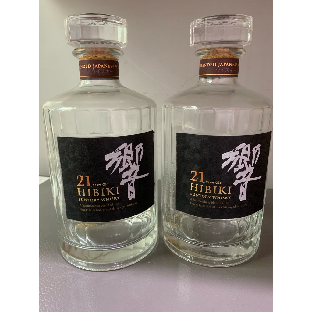 Botol kosong HIBIKI 21 years old 700 ml (tanpa box)