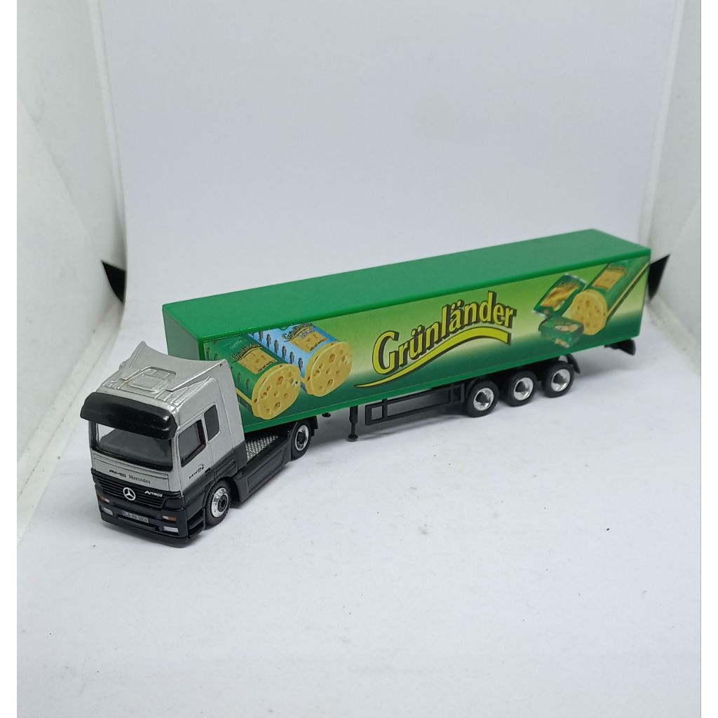 schuco mercedes benz actros trailer truck 1/87 loose diecast not mega master