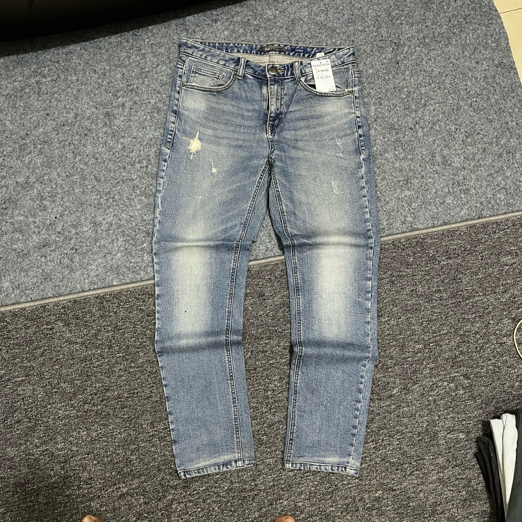 FRJ JEANS RIPPED PRIA tebal
