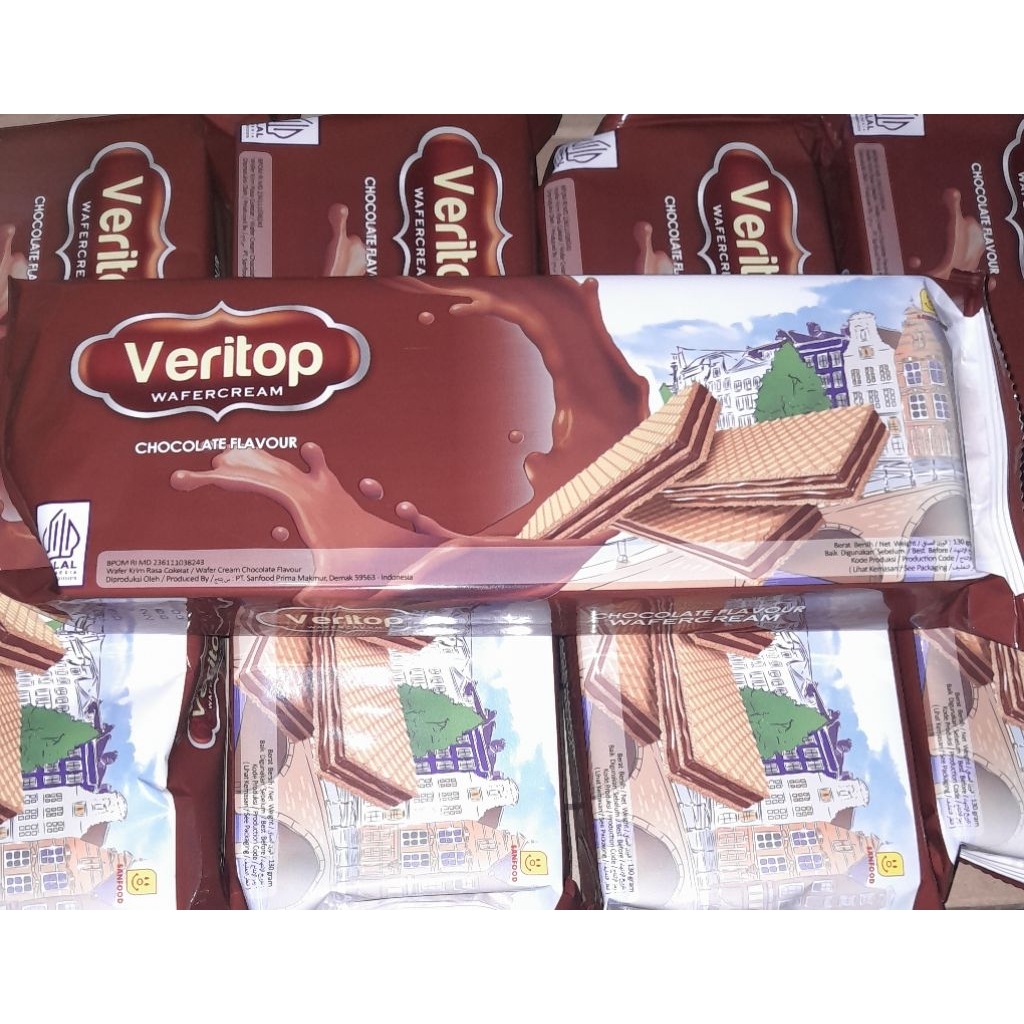 1 PACK VEFETO WAFER CREAM 130 GR