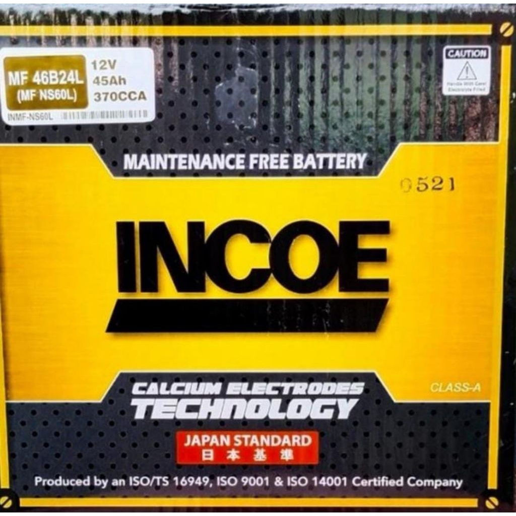 aki Incoe MF NS60L aki kering