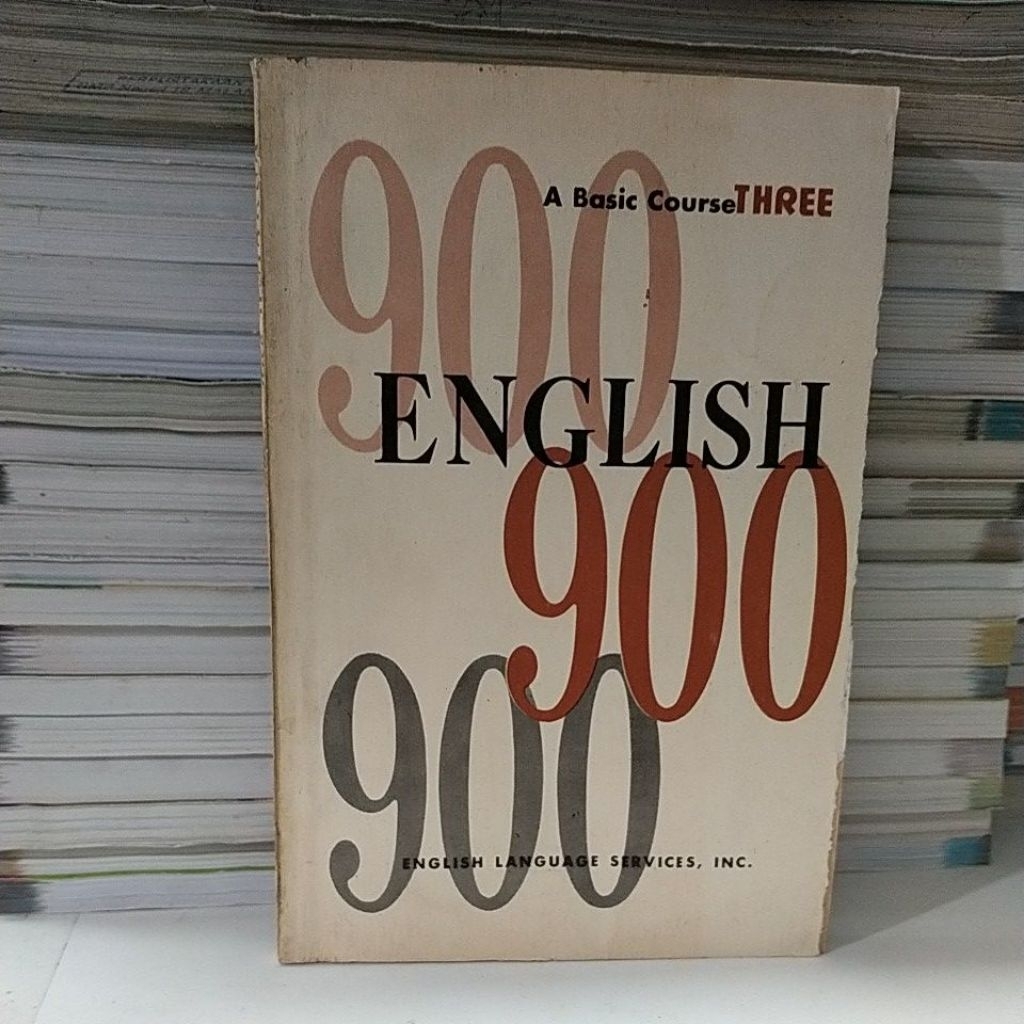 Buku ENGLISH 900 (second)