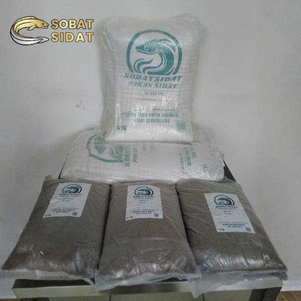 Paket Duo Hemat Pakan Sidat (0.5 kg Glass Eel & 2 kg Elver Up)