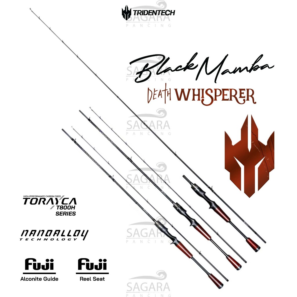 Joran Tridentech Black Mamba | Joran UL | Joran Casting | Joran Ultra Light