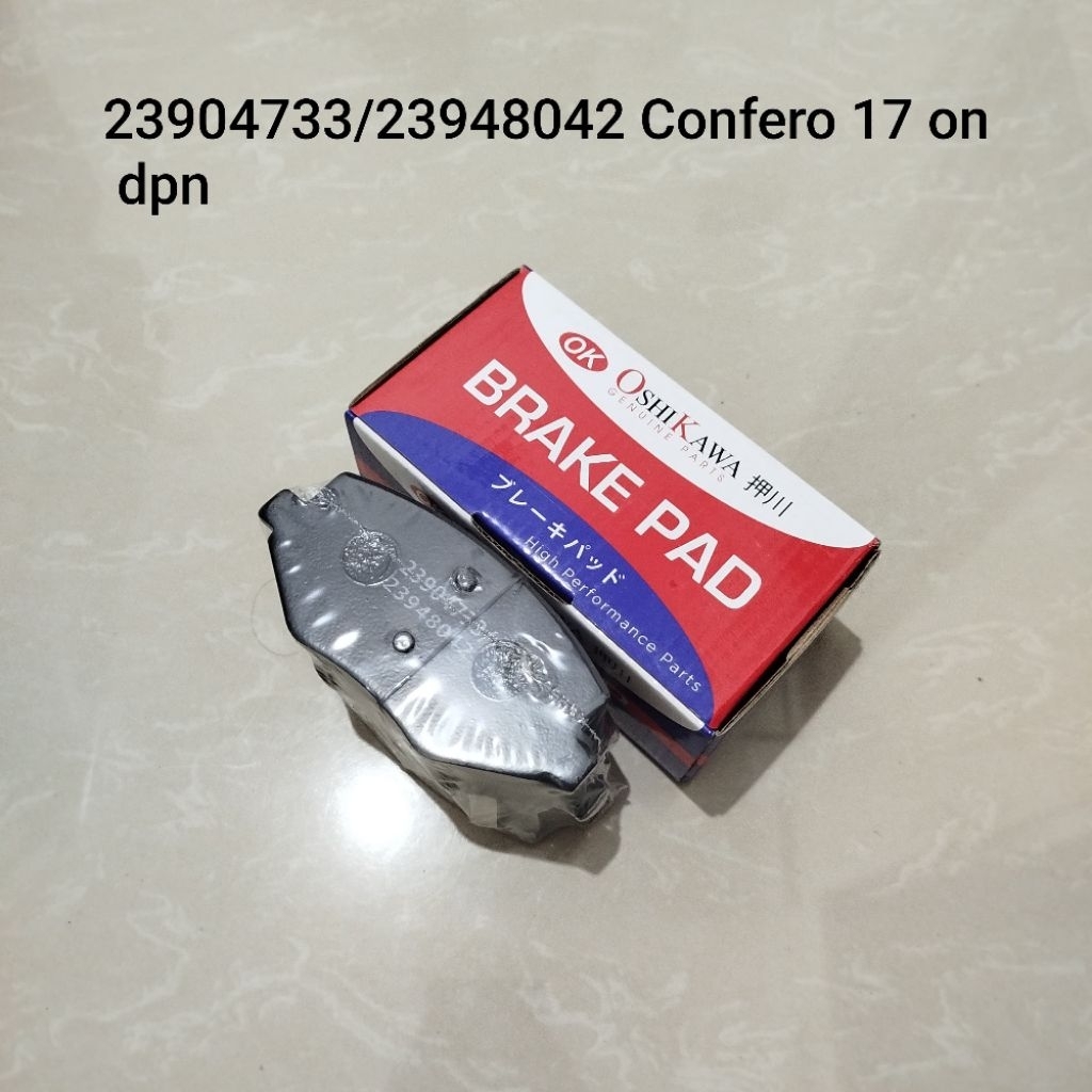 BRAKE PAD CORTEZ = CONFERO DEPAN MERK OSHIKAWA