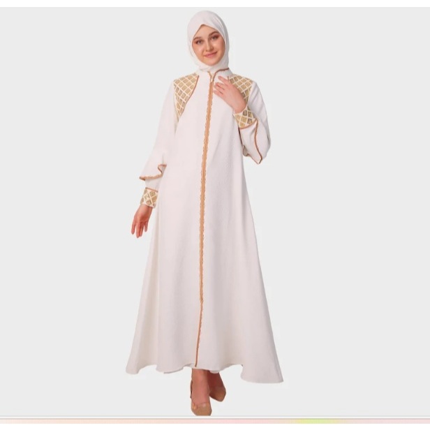 Hikmat A6615 Abaya Warna Black