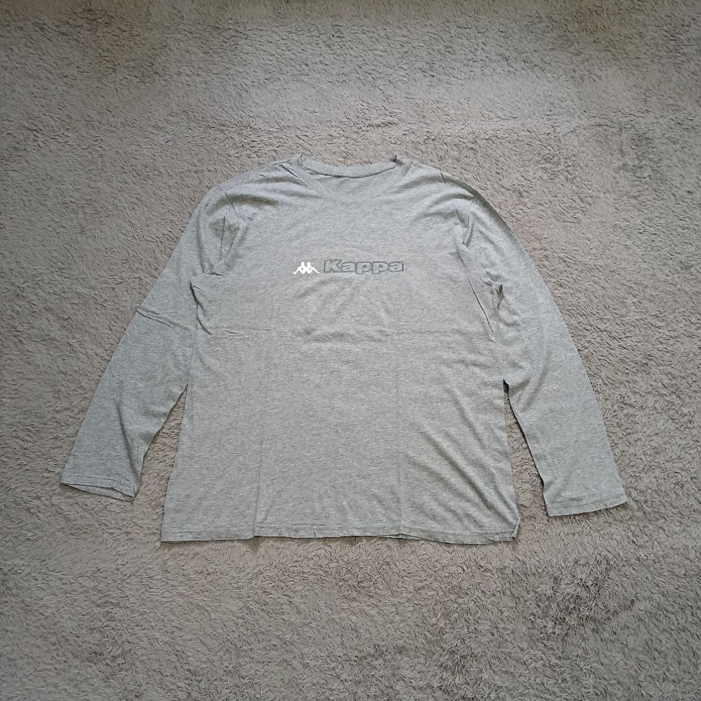 Kaos Lengan Panjang KAPPA Grey