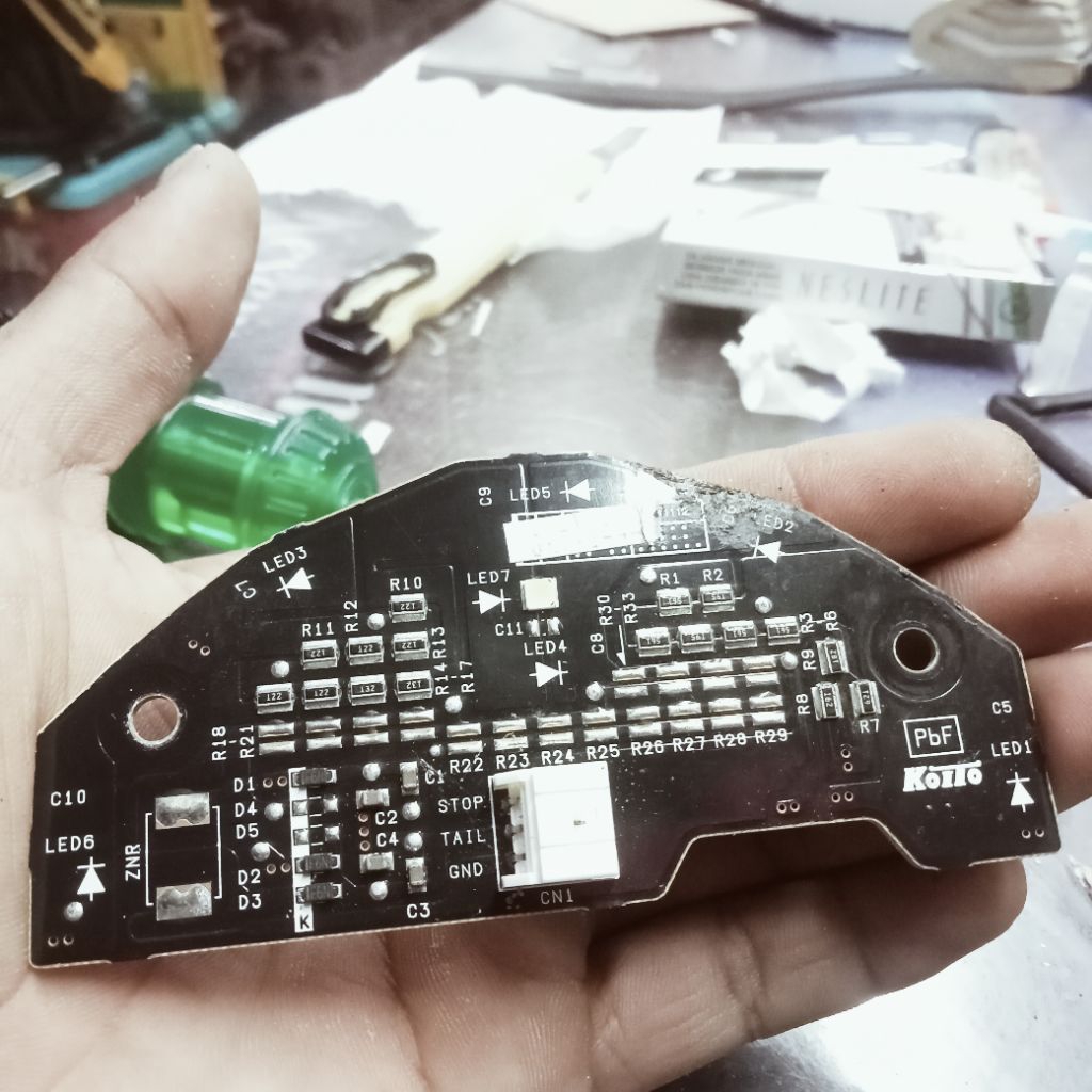 PCB LAMPU LED STOPLAMP CB 150R ORIGINAL