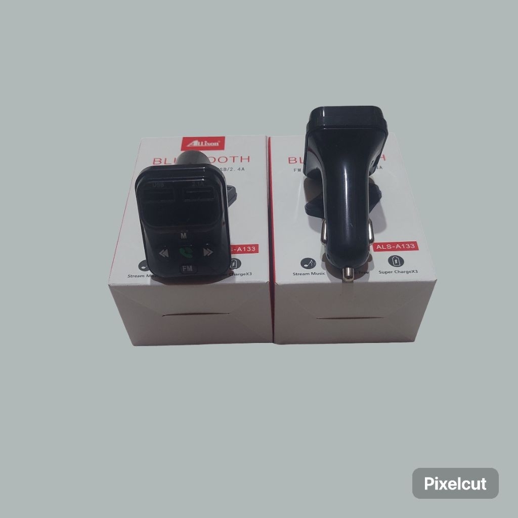FM MODULATOR TRANSMITTER BLUETOOTH DUAL 2USB/2.4A ALS-A133 ALLISON