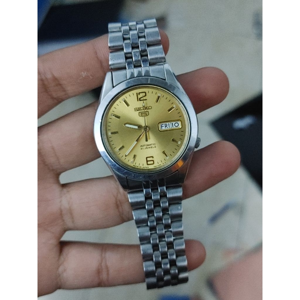 jam tangan seiko 5 automatic original caliber 7S26 00X0