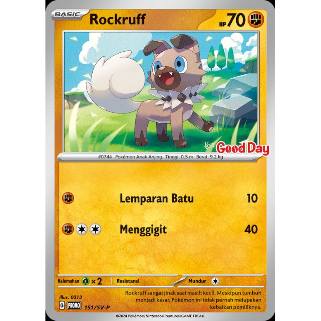 Pokemon X Good Day - ROCKRUFF