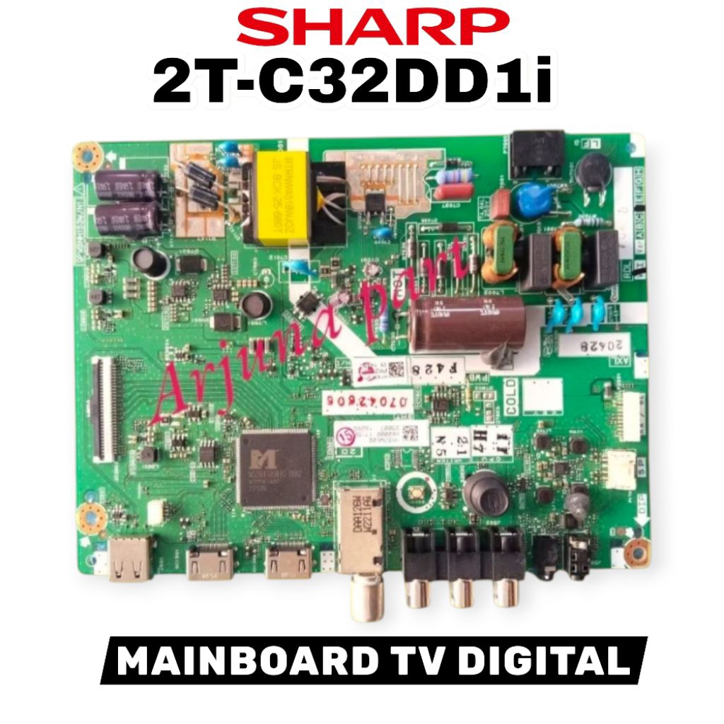 MB TV SHARP 2T-C32DD1I / MAINBOARD TV SHARP 2T-C32DD1I / MESIN TV SHARP 2T-C32DD1I / MODUL TV SHARP 