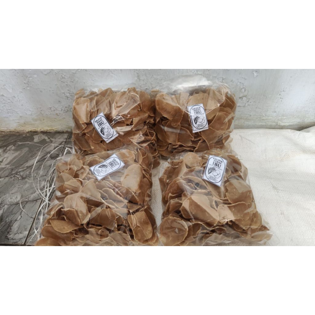 kerupuk Puli Mentah 1 kg bawang/Kerupuk/kerupuk Puli