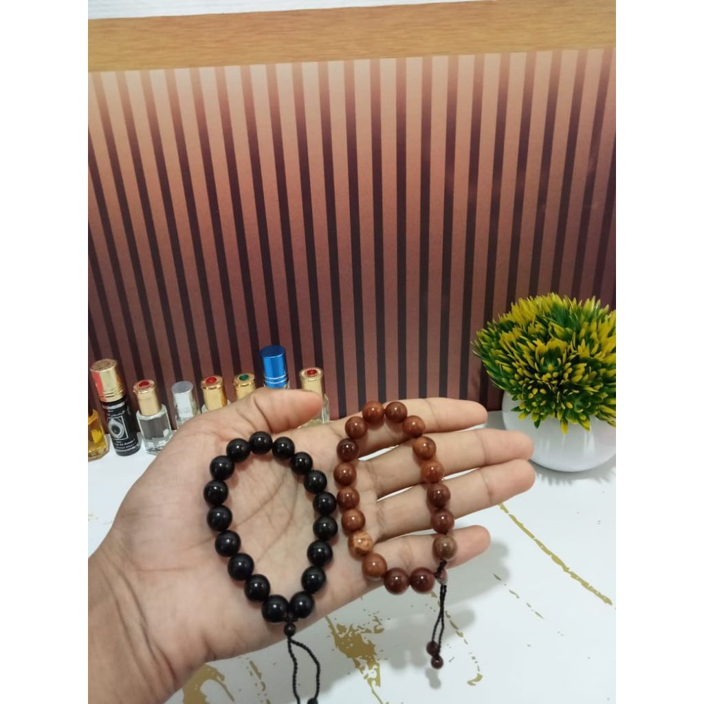Gelang Kokka / Kaukah / Koka Asli Ukuran 10mm | Gelang Kokka Bulat Besar 10mm