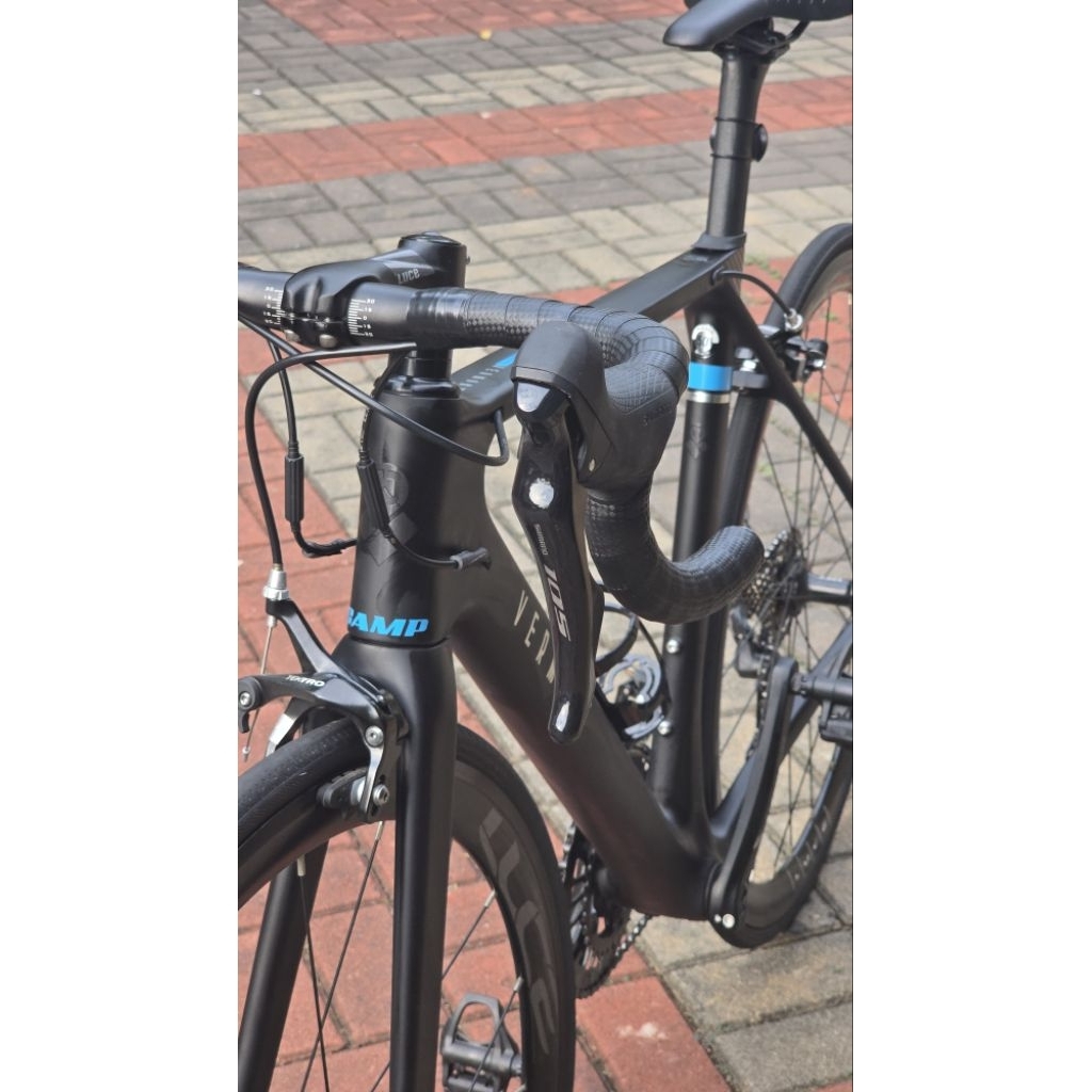 SEPEDA ROADBIKE CARBON CAMP VERMONT BLACK