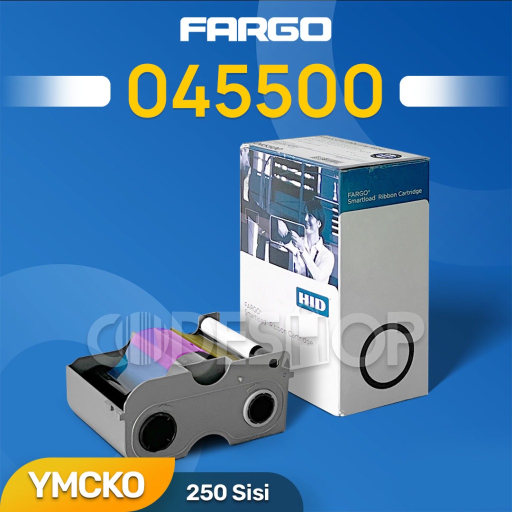 Ribbon Color YMCKO 45500 Fargo / 45500 / Fargo / Fargo DTC1250e / Ribbon Fargo / Ribbon 45500