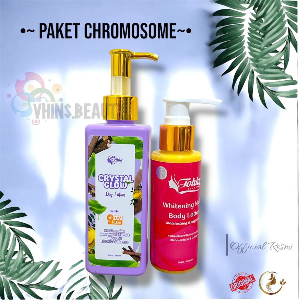 PAKET CHROMOSOME LOTION TOHKY BEAUTY