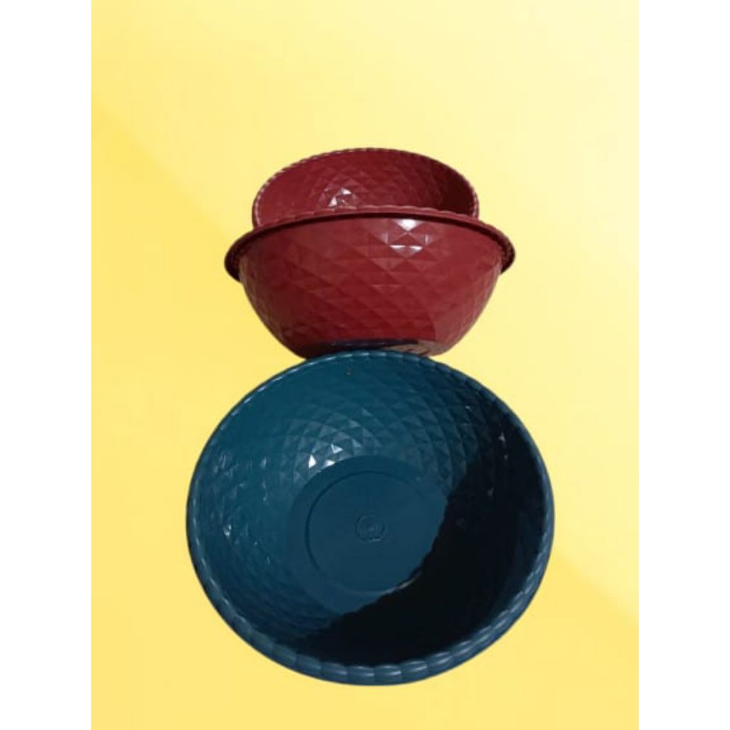 (12pcs) Baskom Berlian - Baskom Hajatan - Bak Berkatan Plastik