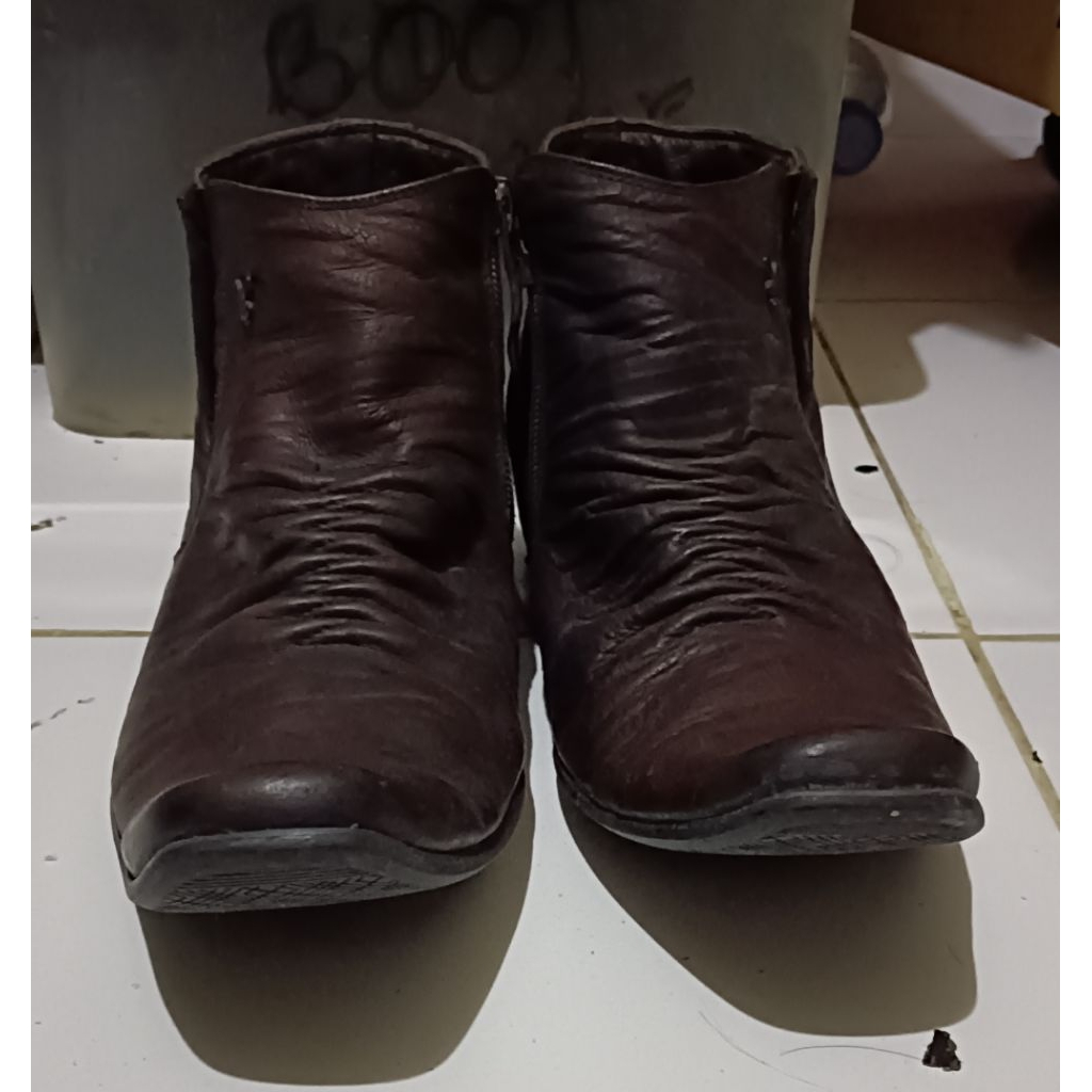 Sepatu formal kulit boot Playboy second