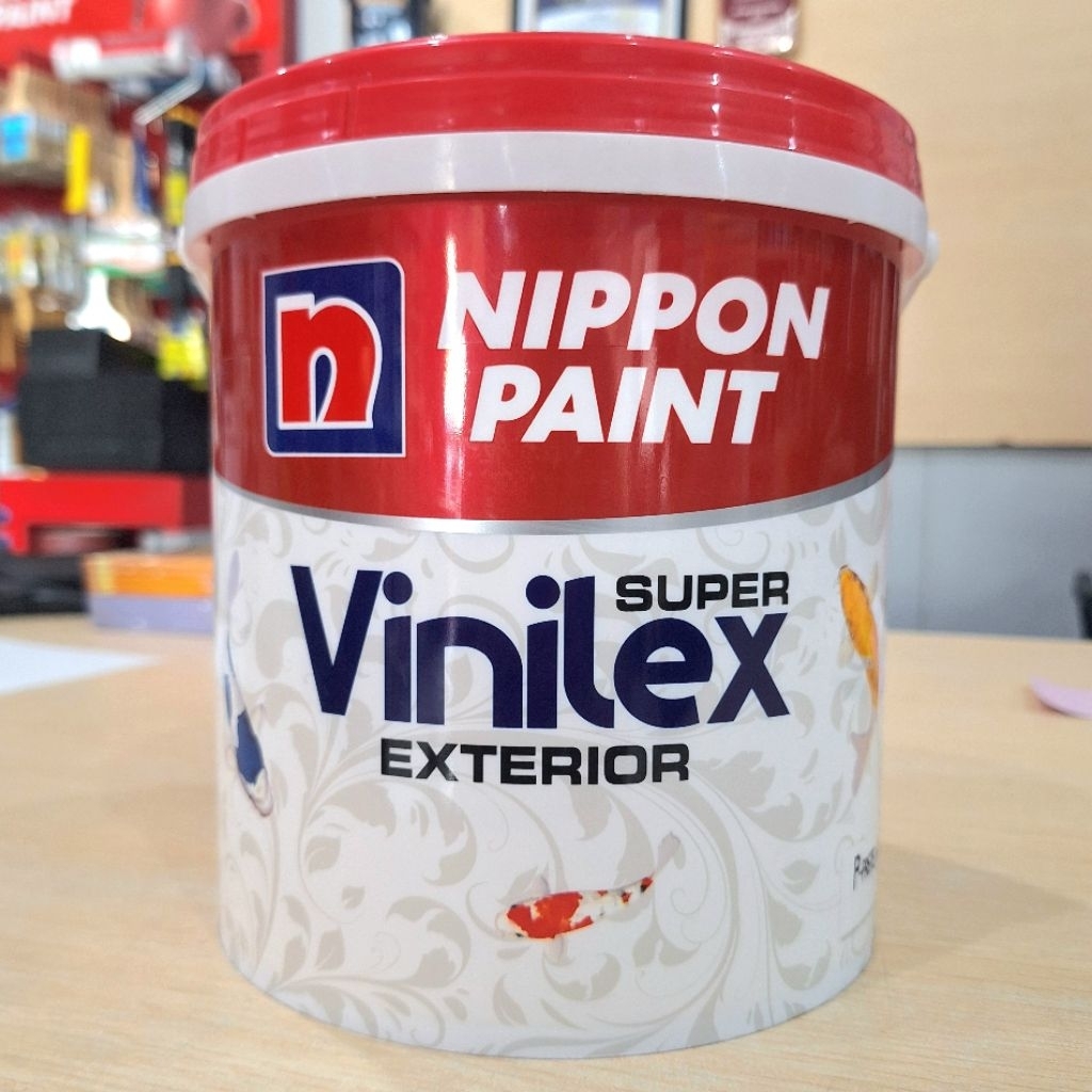 Vinilex Super Exterior 5kg Nippon Paint / cat tembok dinding luar eksterior