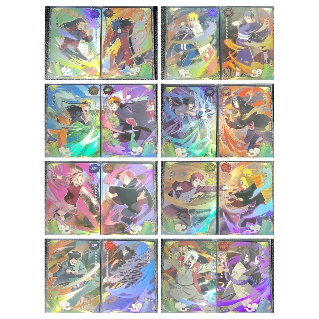 Kartu Kayou Naruto Original SSR Naruto versus Akatsuki TCG - Koleksi Anime Foil Langka