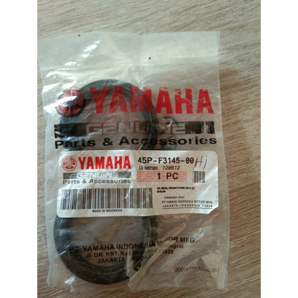 Seal Shock Depan Byson Byson F1 R25 Wr155(45P)Oil Seal Shok Depan Sparepart Original