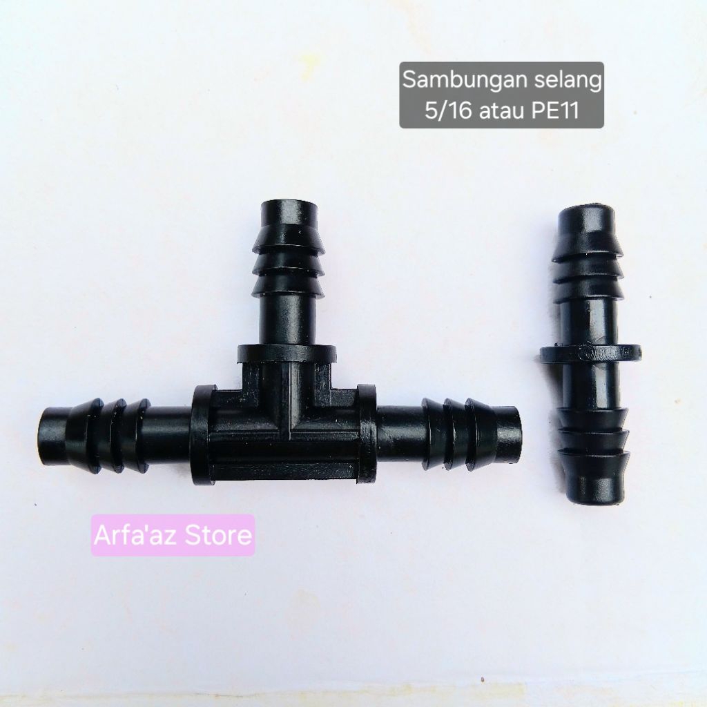 Konektor selang air  PE11 sambungan 5/16