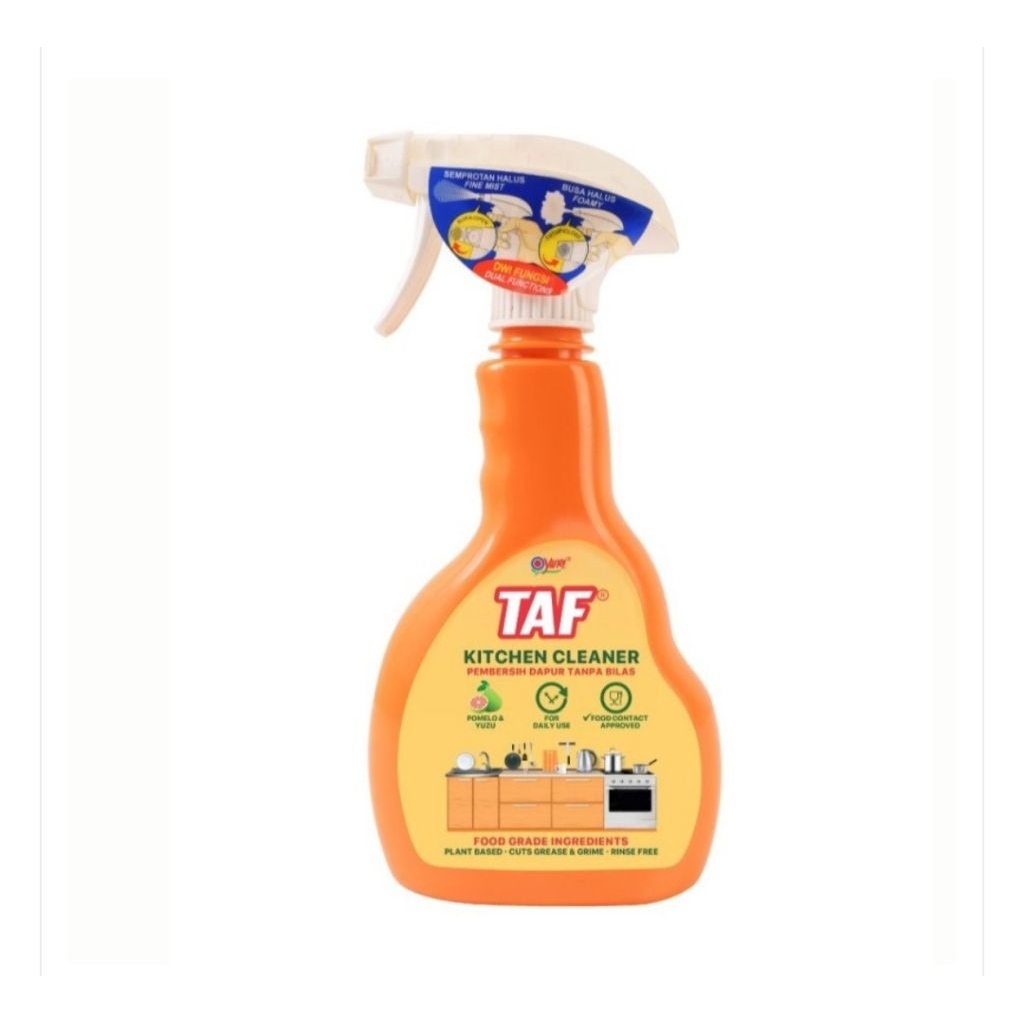 YURI TAF KITCHEN CLEANER SPRAY POUCH/ PEMBERSIH DAPUR/ STAINLESS/ KERAMIK/ KOMPOR/ SISA MINYAK