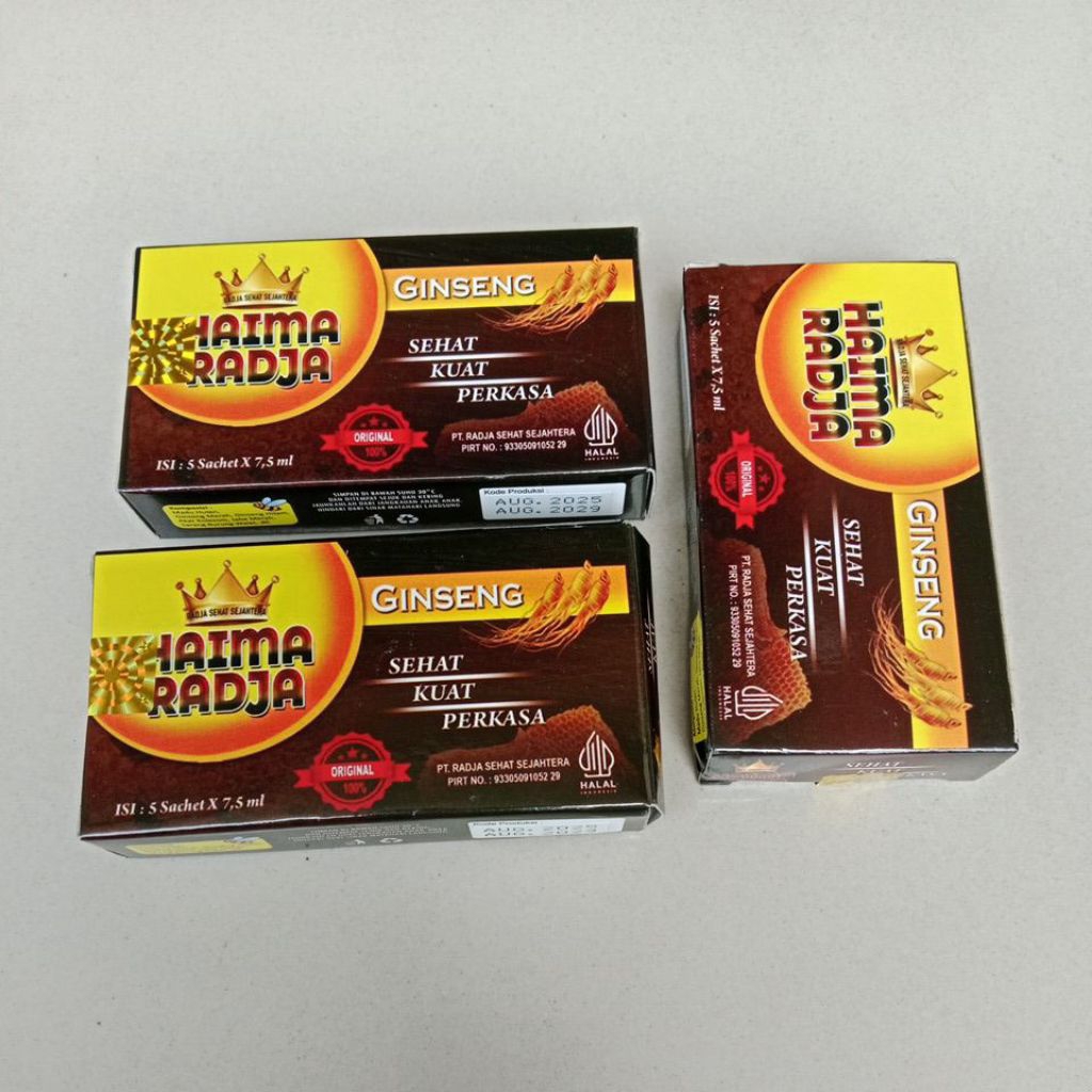 PAKET 3 PACK | MADU HAIMA RADJA ORIGINAL | MADU PRIA DEWASA | MADU SUAMI PERKASA | MADU KEJANTANAN