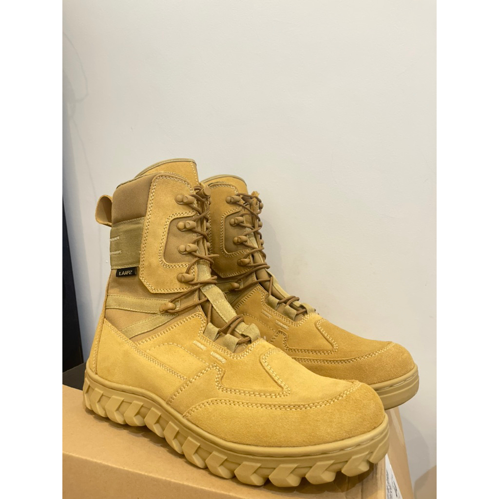 Sepatu Pdl Gurun TNI Satgas Libanon Ori Merk Laarz