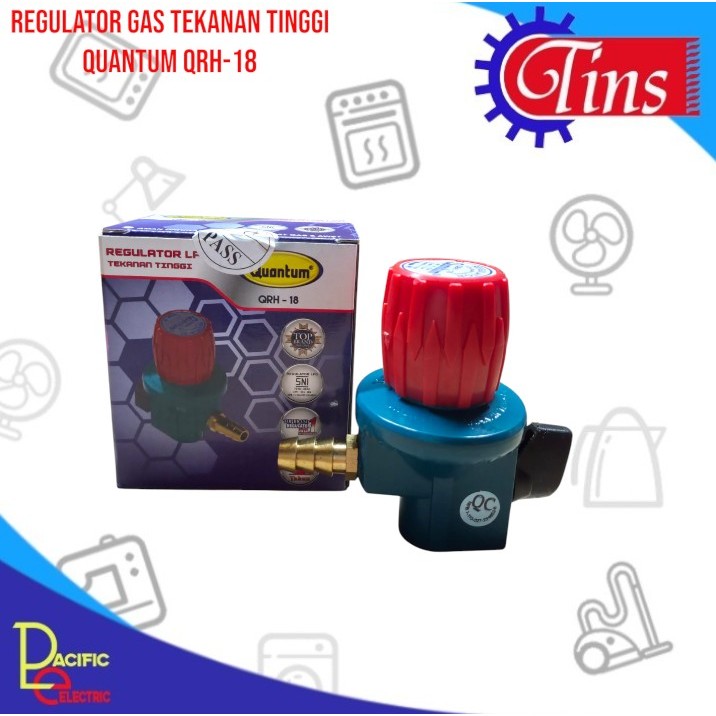 Regulator Gas Tekanan Tinggi Quantum QRH-18 / Regulator Quantum / Regulator High Pressure