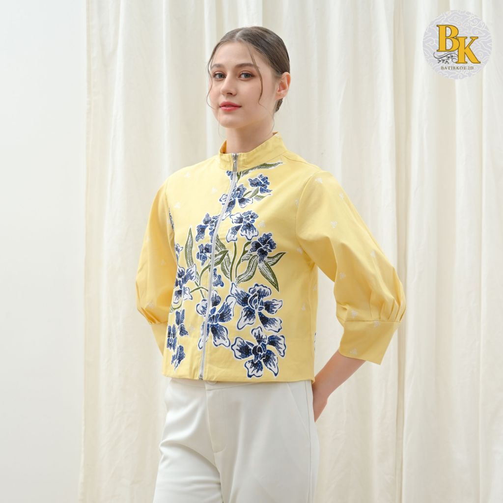 Outer Batik 135 CCC / Jaket Bomber Batik Modern