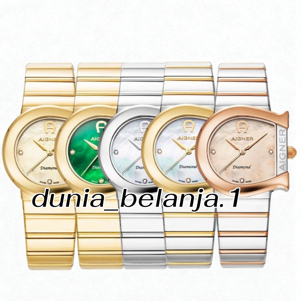 Original 100% Jam Tangan Wanita Aigner AGW.232001 AGW.232002 AGW.232003 AGW.232004  Matera Diamond G