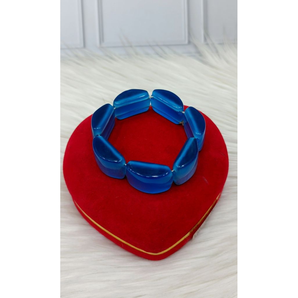 gelang tangan giok wanita model karet