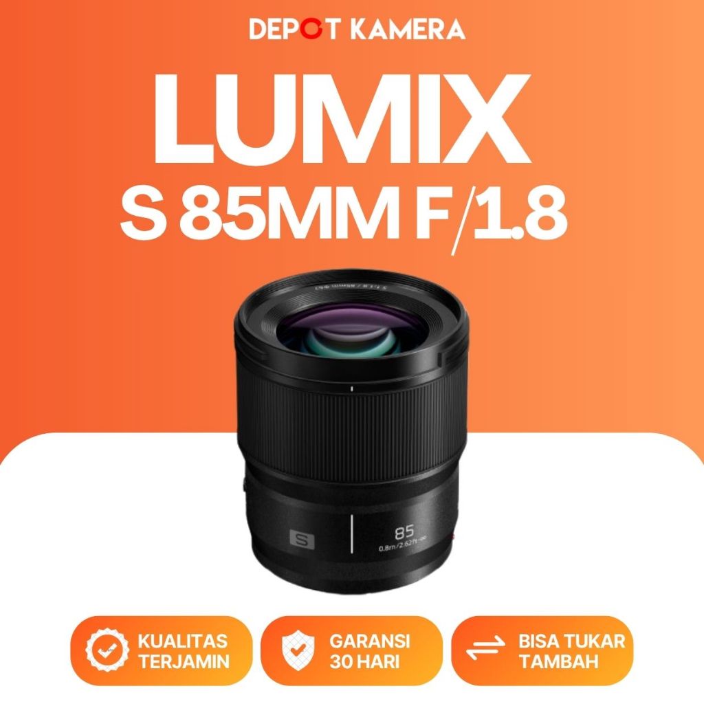 ( DEPOT KAMERA JKT ) SECOND - LUMIX S 85MM F/1.8