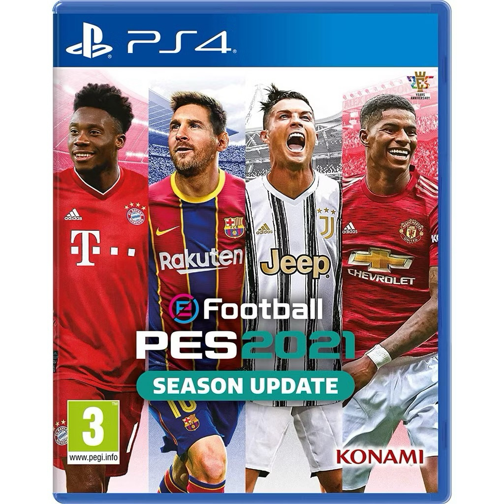 Blu-ray Disc ( BD ) PES 2021 PS4 REG 3 Original Second Fullset LUAR DALAM – Kondisi Seperti Baru. ( 