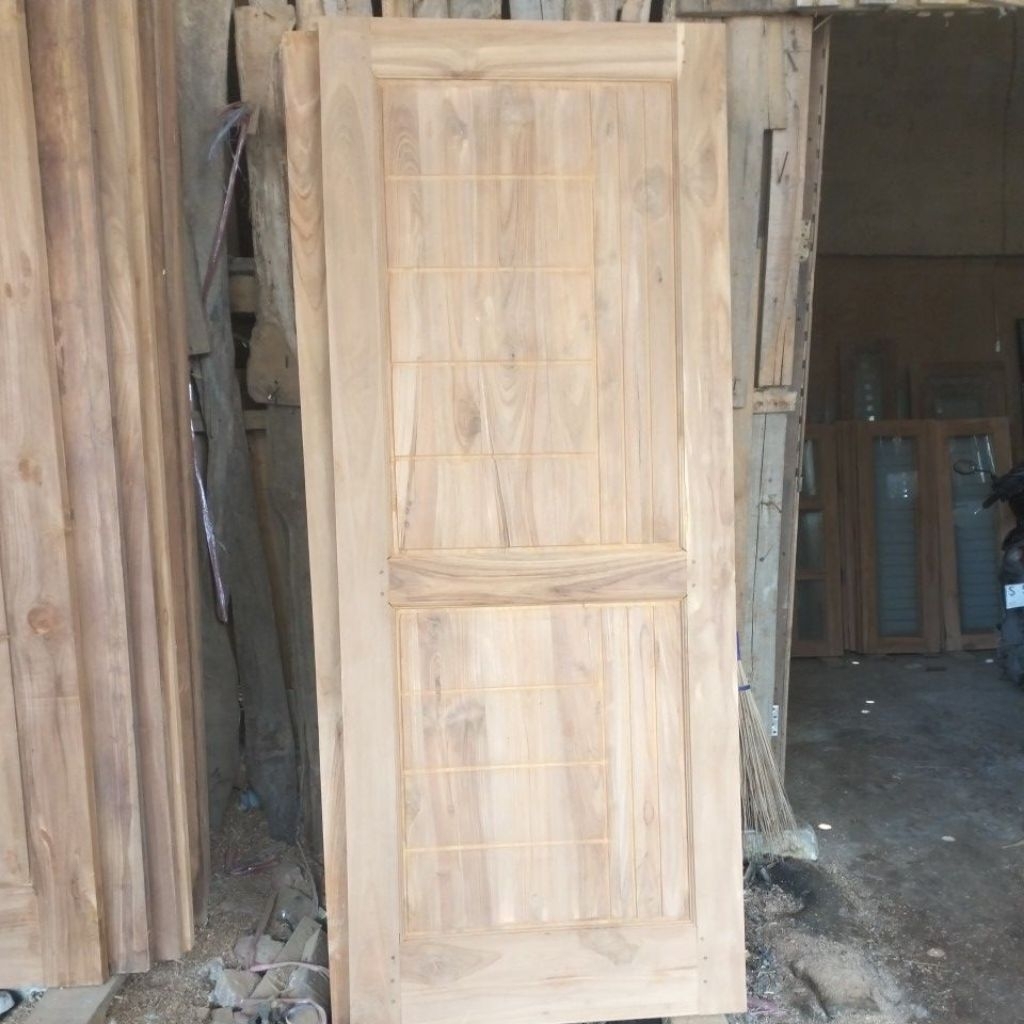 pintu kamar jati 80x200