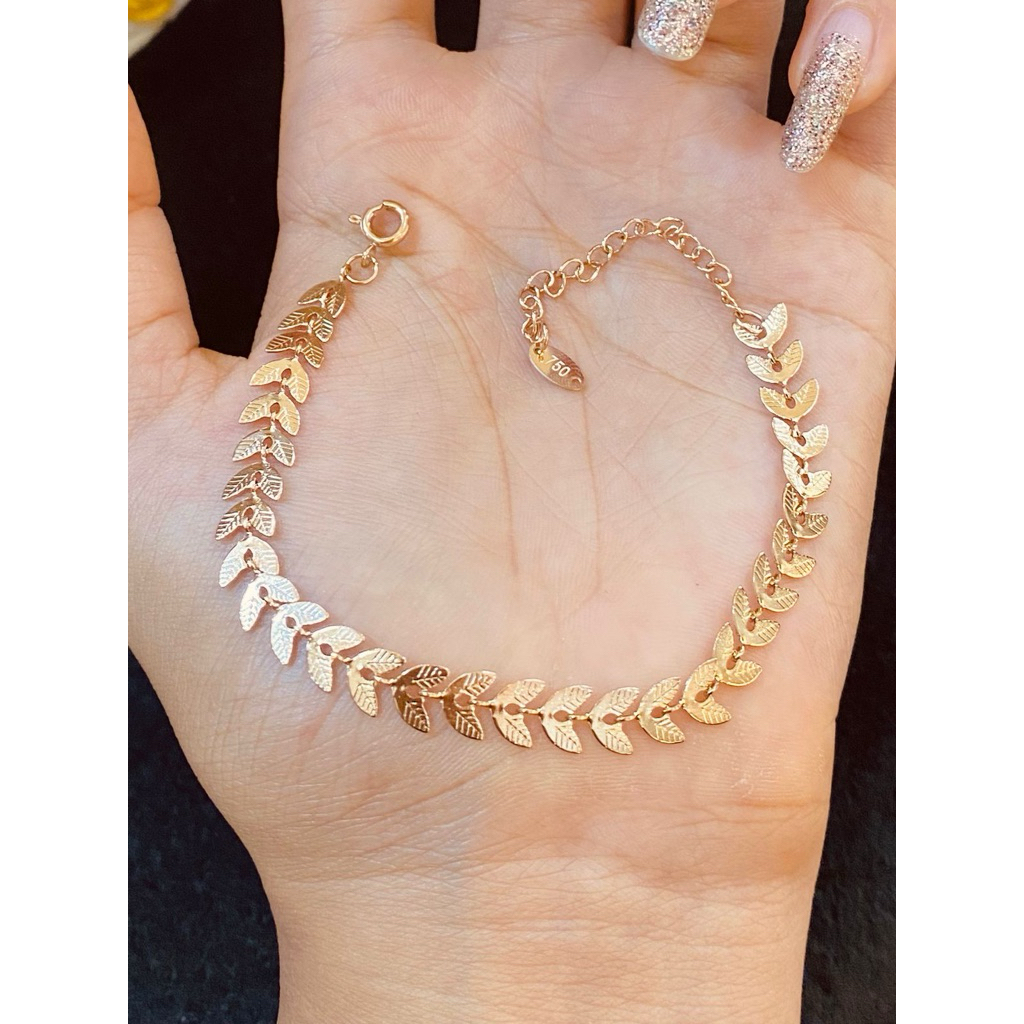 gelang titanium rose gold