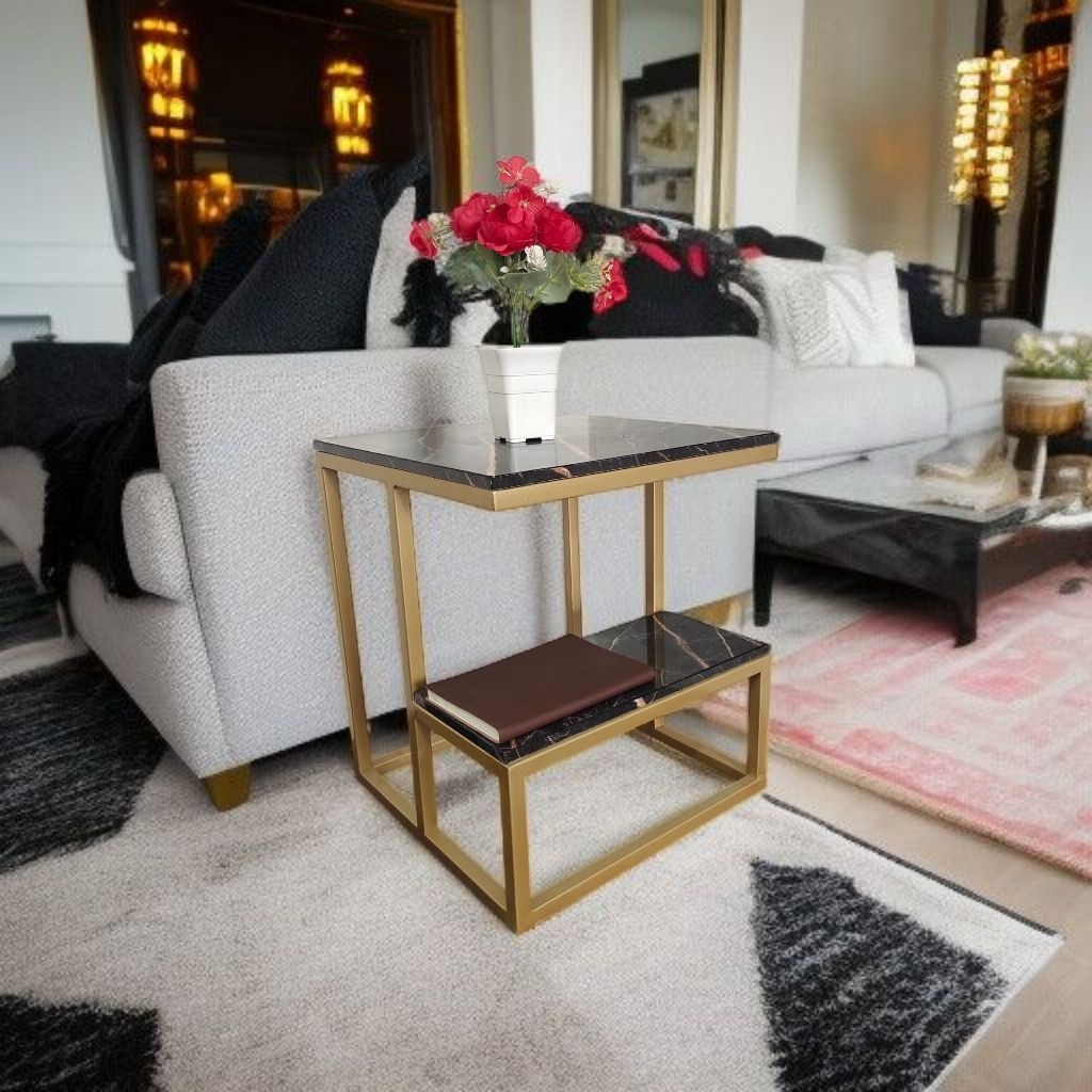 Aesthetic Table / Meja Sudut /Meja Minimalis/Meja kopi/Meja Sudut