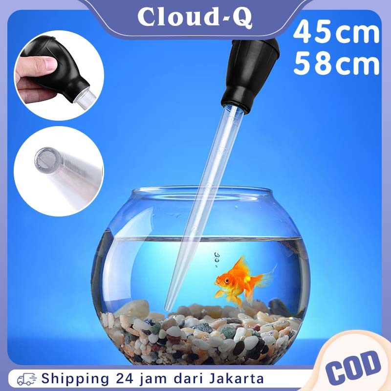 Penyedot Kotoran Aquarium / Vacuum Sedot Kotoran Ikan / Sedot Kotoran Aquarium Pengubah Air