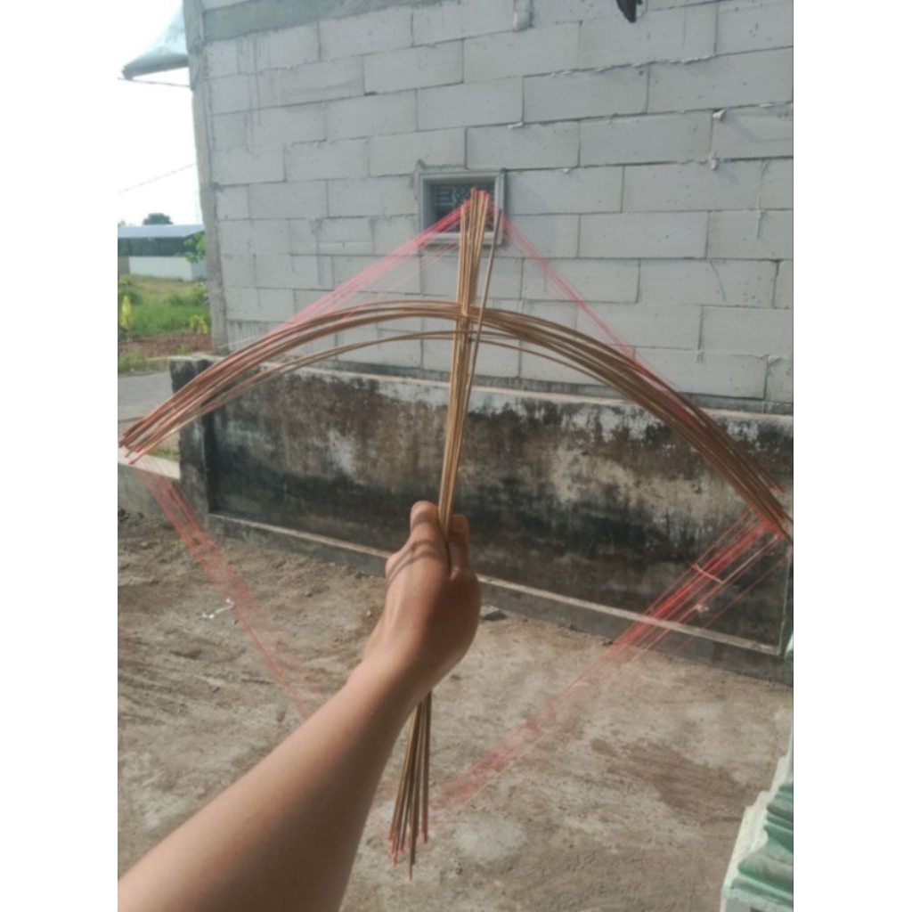 10 pasang arku layang-layang 50cm