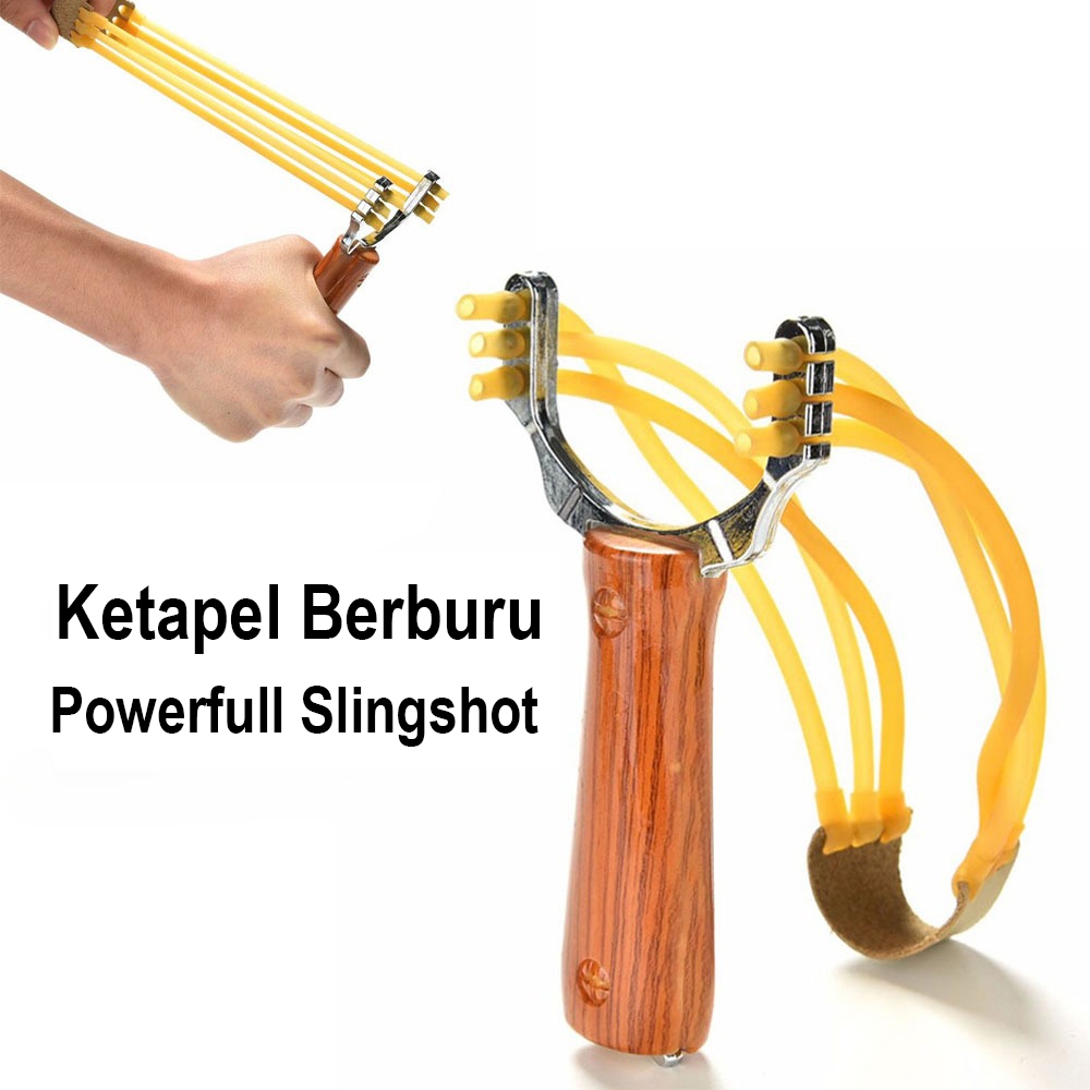 BISA COD Jingpindangong Ketapel Berburu Slingshot Aluminium Alloy Mainan Anak Ketapel Multifungsi
