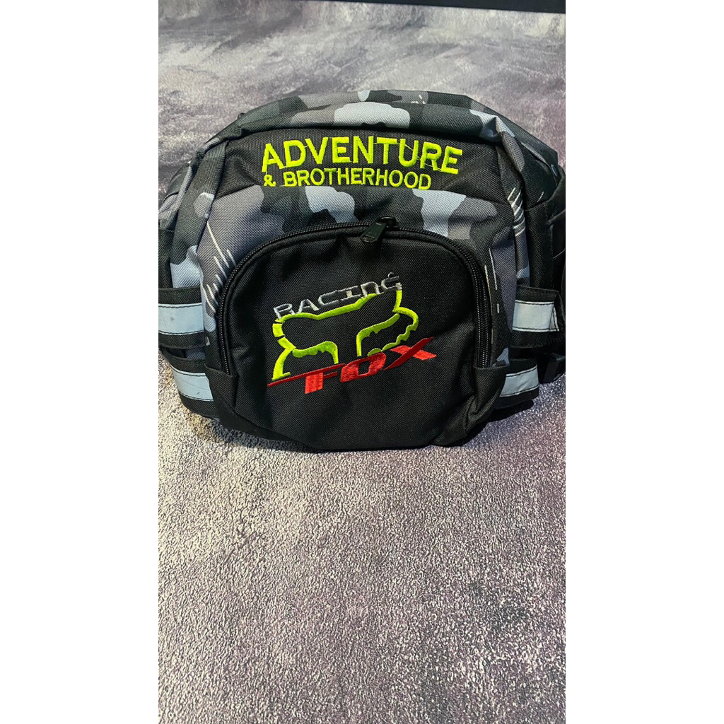 Tas pinggang pria ransel fox racing motocross trail trabas adventure