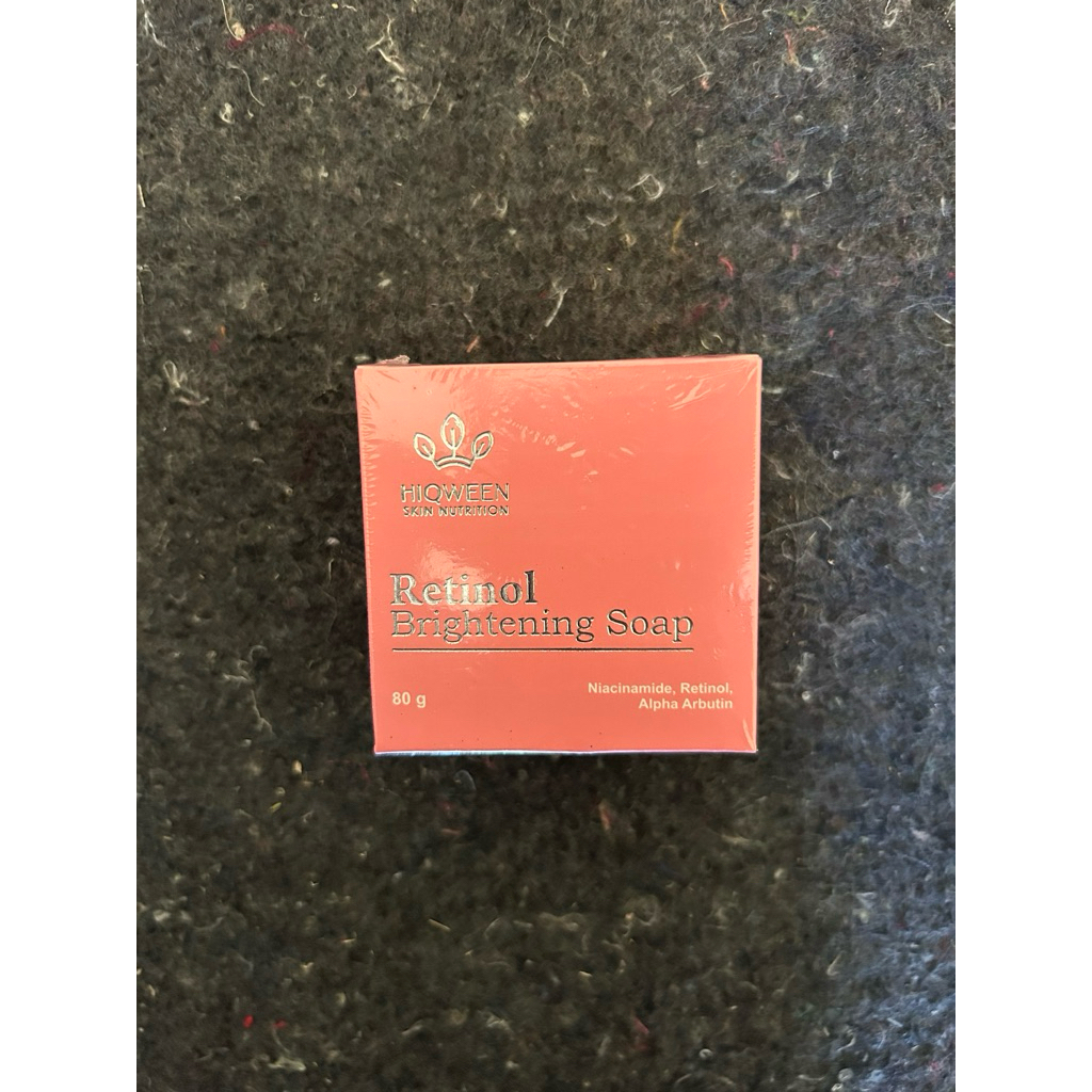 Hiqween Retinol Brightening Soap Skin Nutrition 80 g