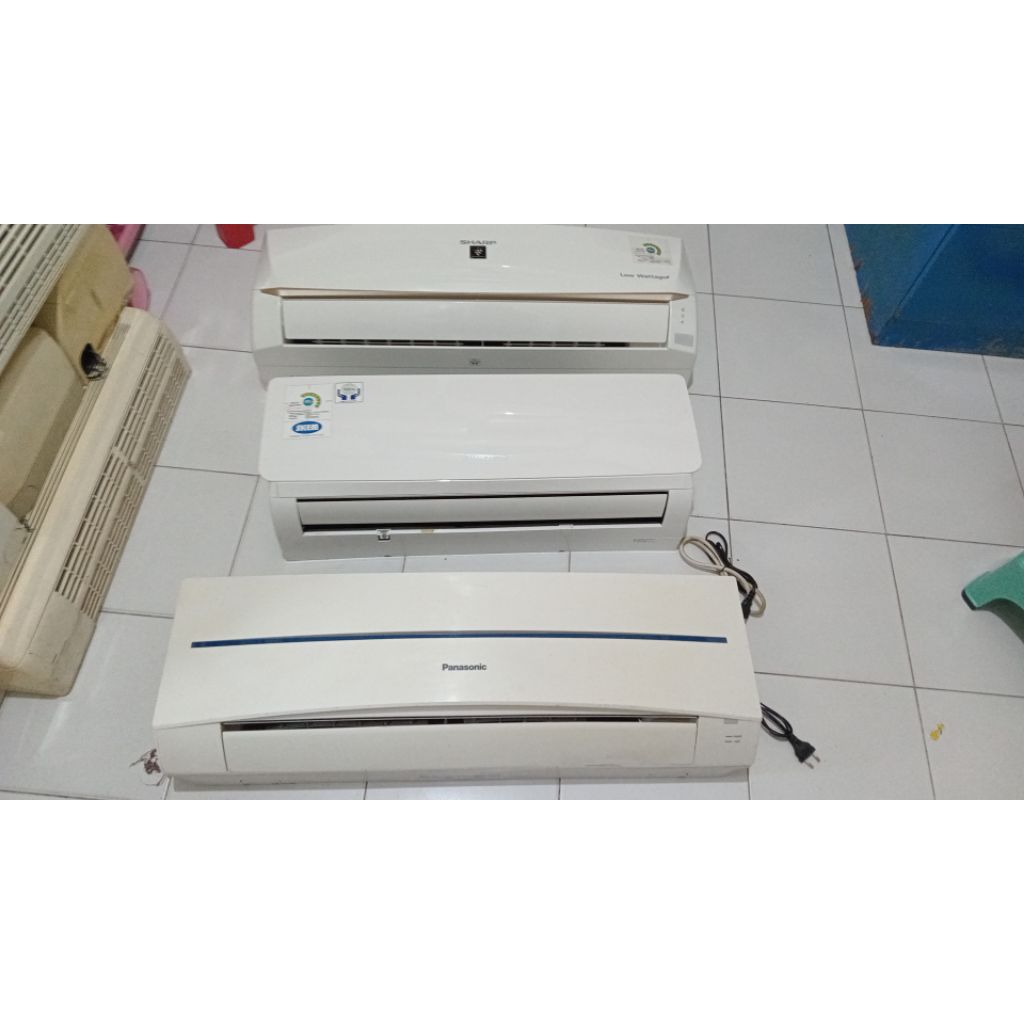 kipas angin model ac pakai remot dan manual (bukan baru)