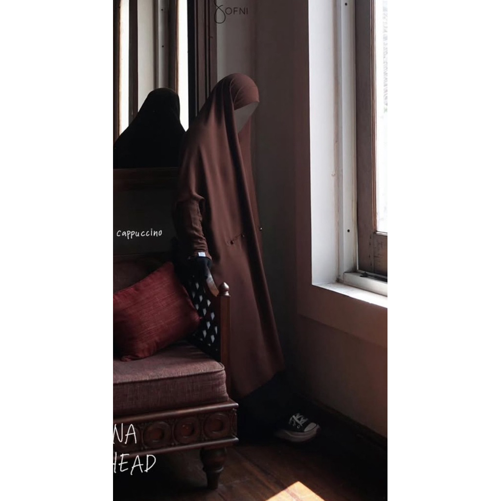 PL abaya overhead sofni cappuccino XL
