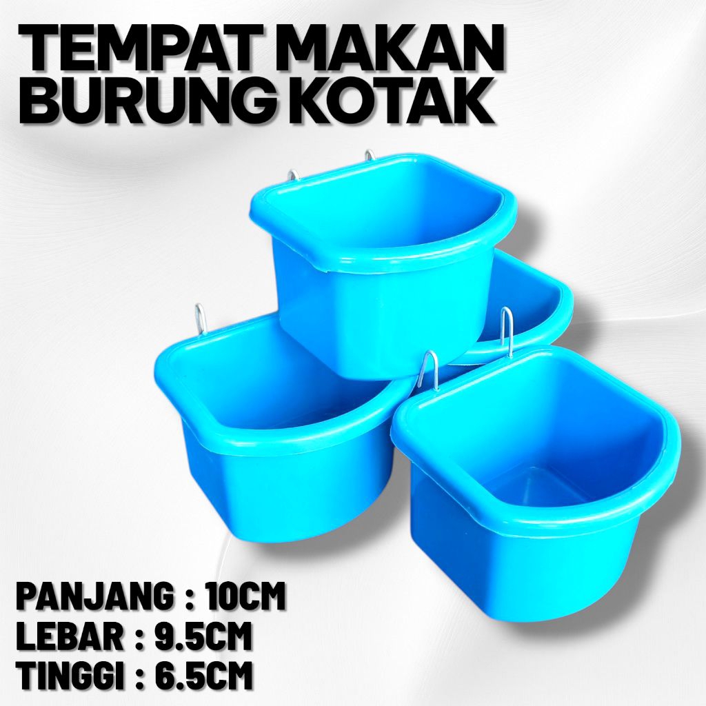 TEMPAT MAKAN BURUNG KOTAK KECIL