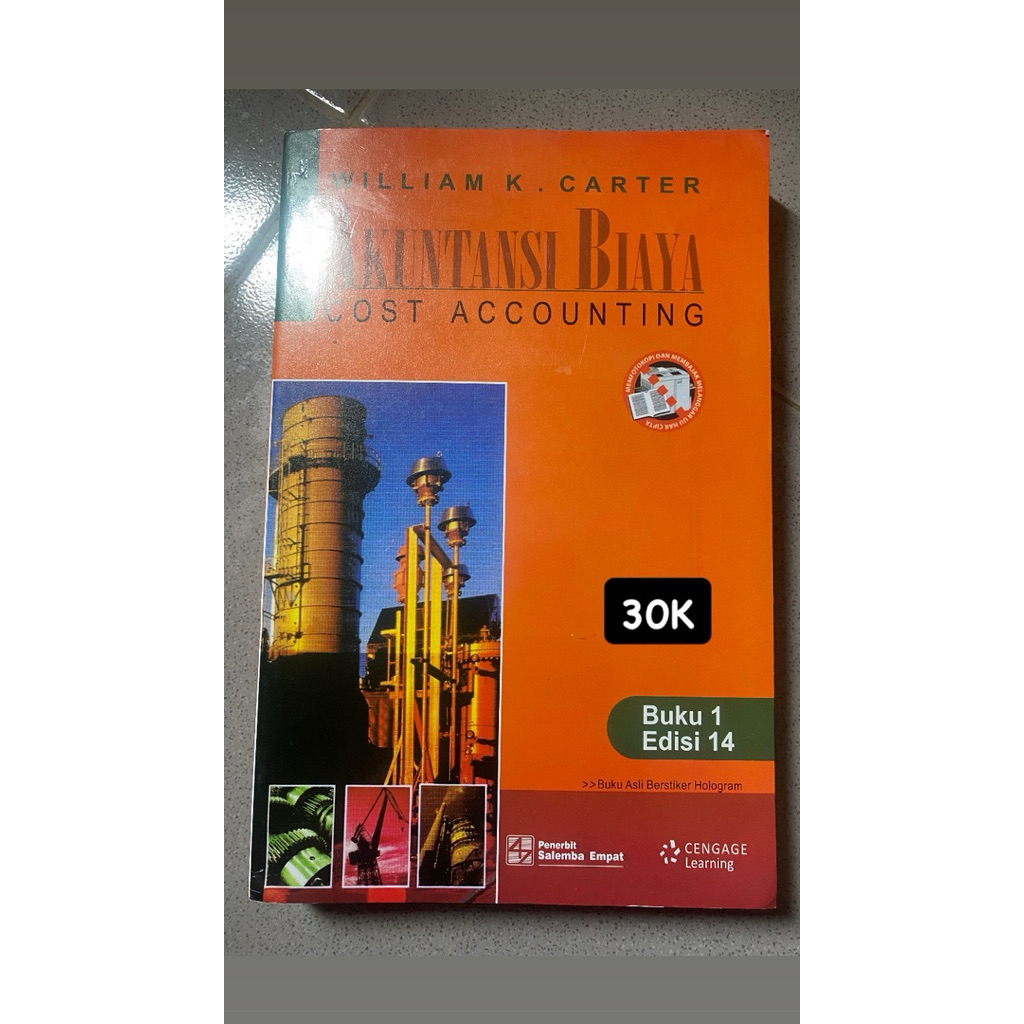 Akuntansi biaya william k.carter edisi 14