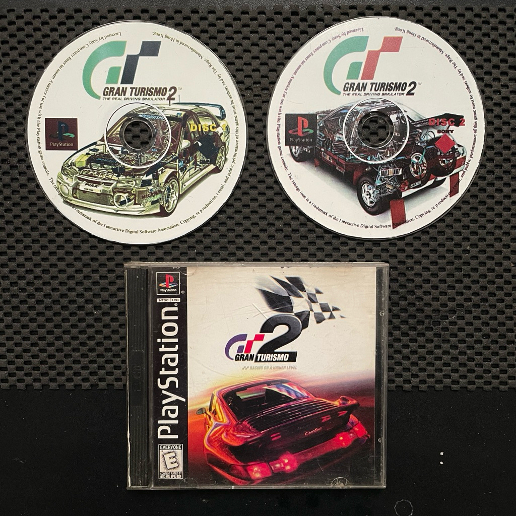 Kaset PS1 Gran Turismo 2 Lengkap